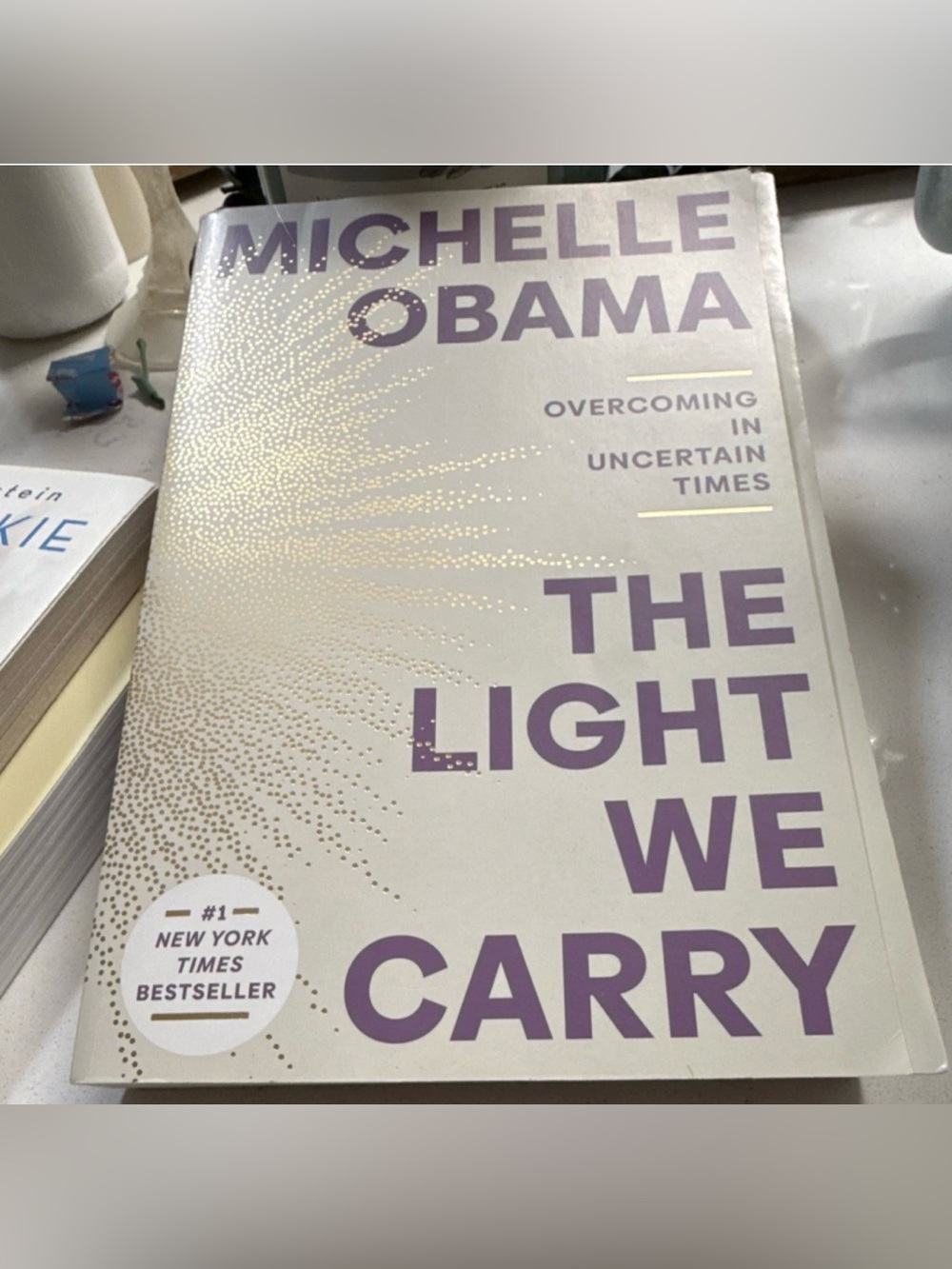 Michelle Obama. The light we carry.